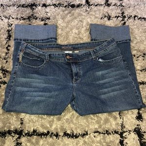 Vintage 90s Plus size Jordache Capri jeans